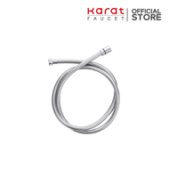 Karat Faucet สายของหัวฉีดชำระสีโครเมี่ยม สแตนเลส 304 ยาว 120 ซม. (หมุนได้ 360 องศา) KA-04-307-50