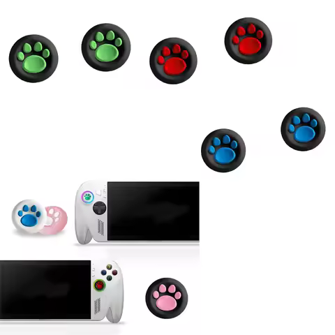 for Rog Xbox Ally 2Pcs Silicone Joystick Grip Grips Cap for Rog Xbox Ally X Game Controller Rocker C