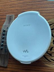 【世子】索尼 Sony ne20 cd隨身聽 白色 98新 帶53線控。