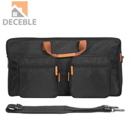 [Deceble.my] Portable Turntables Protective Case Dustproof Travel Carrying Storage Bags Scratch-resi