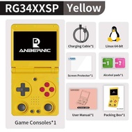 Anbernic RG34XXSP RG35XXSP Flip Handheld Game Console IPS Screen Linux 64-bit Collapsible Retro Vide