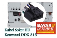 Kabel Head Unit Soket HU Kenwood DDX 315 Copotan Honda New Mobilio utk Pasang HU Kenwood DDX 315
