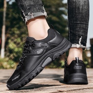 Men 2025 Spring New Style Labor Protection Sports Hiking Shoes Waterproof Anti-slip Wear-resistant O