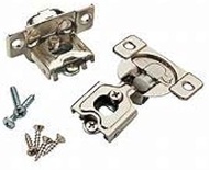 Brainerd 2-Pack 1/2-in Nickel Plated Soft Close Concealed Cabinet Hinge
