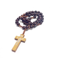 Dark Brown Bulir Rosary Series Catholic Rosary Necklace Catholic Rosary/ Catholic Rosary Necklace