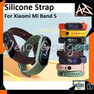 MALAYSIA UP📣 [Malaysia Stock] Xiaomi Mi Band 5 Silicone Strap Replacement Wristband Multicolor Brace