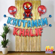 Decor-- Paket Dekorasi Khitanan Simpel / Tasyakuran Sunatan Dekor Balon