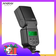 Andoer สากลแฟลช Speedlite GN40 ปรับ LED เติมแสงแฟลชกล้องพร้อมขาตั้งเปลี่ยนกล้อง Canon Nikon Olympus Pentax DSLR