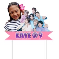 BTS Customized cake topper cupcake topper