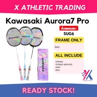 KAWASAKI AURORA 7 PRO 5UG6 BADMINTON RACKET