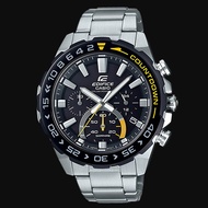 Casio Edifice นาฬิกาข้อมือผู้ชาย สายสแตนเลส รุ่น EFS-S550DB-1A สีเงิน