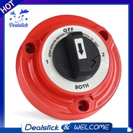 Car Dual Battery  Switch 4 Position Power Cut Off Battery Isolator 400A 6-32V