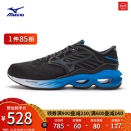 Mizuno美津浓男22秋冬支撑慢跑减震防滑跑步鞋WAVE CREATION23 56/黑色/灰色 42