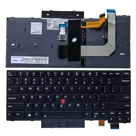 XMSJ&US Layout Keyboard for LENOVO IBM ThinkPad T470 T480 A475 A485 01HX447 01HX487 01AX516 01HX527 