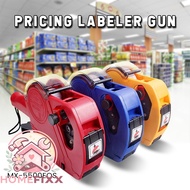 MX‐5500EOS Price Labeller | 8‐Digit Label Maker with Roll & Ink