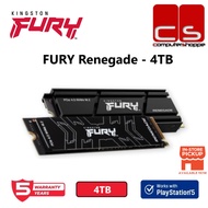 Kingston FURY Renegade PCIe 4.0 NVMe M.2 SSD - 4TB