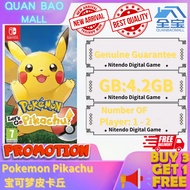 Pokemon: Lets Go Pikachu 宝可梦皮卡丘 Pokémon: Let’s Go Pikachu! (Nintendo switch) DigitalDownload