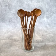 [CASAKUYA] Juice Spoon / Wooden Juice Spoon / Wooden Spoon / Teak Wooden Spoon