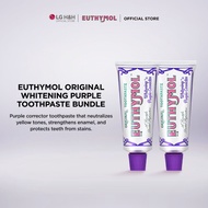 Euthymol Whitening Purple Toothpaste Bundle