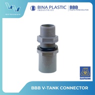 BBB PVC Tank Connector Fitting 15mm–40mm | Water Tank Outlet Fitting | Class E | SIRIM & SPAN Certif