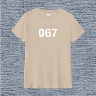 Squid Game 067 Jiang Xiao Zheng Haojuan 오 어🏻🏻 T-shirt T shirt Men's Women's Parent-Child Couple Gift