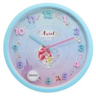 迪士尼 Disney 日版 Ariel 小魚仙 家居 3D數字 圓形 掛牆鐘 壁掛 大鐘 掛鐘 裝飾 鐘 迪士尼公主 美人魚 2021