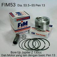 Piston set FIM 53 original 100% jupiter 110 vega r 110 diameter 53.5 54 54.5 55 55.25 piston izumi d