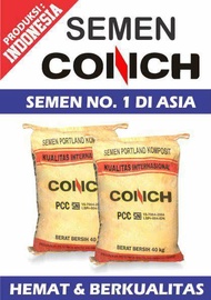 semen conch 40kg pcc khusus MEDAN PROMO 100 BONUS 1