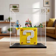 Lego 71395 Super Mario 64 Question Block Case / Kotak Pameran Mario Untuk Popmart Labubu & Kasut / 乐