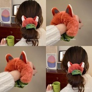 Cute Judy Nick Same Style Plush Ears Scrunchy Hair Tie Cartoon Hair Tie Female 2025 New Style Autumn