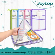JOYTOP A4 Document Mesh Bag Multipurpose Document Storage Bag/