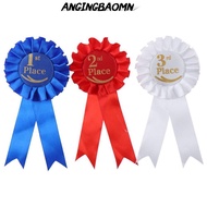 ANGINGBAOMN Ribbon Award Set, Recognition Ribbons Blue,Red,White Rosette Ribbon, Award Ribbons Honor