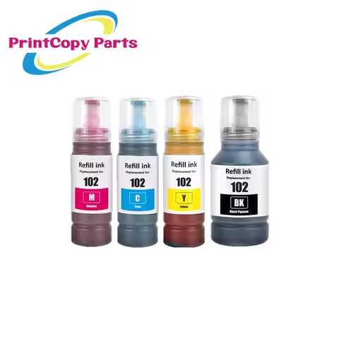 Refill Ink 102 C13T03R140 for Epson EcoTank ET-2700 ET-2750 ET-2751 ET-2756 ET-2850 ET-2851 ET-2856 