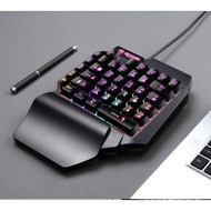 K109 One-Handed Game Mechanical Keyboard Gun God Left-Handed Keyboard Mobile Game External One-Hande