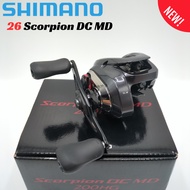 SHIMANO 26 Scorpion DC MD 201HG / 201XG BC Reel [Saltwater Compatible]