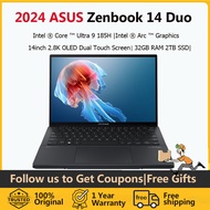 ASUS Zenbook 14 Duo 2024 UX8406M ASUS Zenbook14 Dual Screen ASUS Lingyao 14 Ultra9-185H Dual touch screen ASUS Laptop