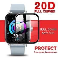 ColmiP28Plus ColmiP68 ColmiP28 1-3Pcs Full Cover 9D HD Curved Black Edge Tempered Glass Film For Col
