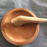 KAYU Wooden Mortar And Pestle Set