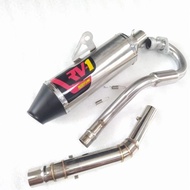 Muffler RV-1 38mm Exhaust KLX 150 ksr 110 crf 150 xr 200 dtracker xtz 125