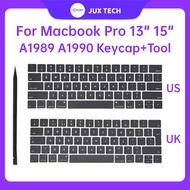 New A2159 Keys Keycaps US UK Layout For Macbook Pro 13'' A2159 Keyboard key cap 2019 Year