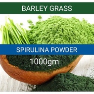 1kg BARLEY GRASS / SPIRULINA POWDER (Natural, Pure, Food Grade)
