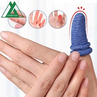 FORBETTER 10pcs Finger Bandage, Elastic Cotton Finger Tubular Bandage, Convenient Comfortable Tubular Soft Finger Protector Finger Sprains Swelling