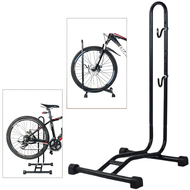 BIKE FLOOR PARKING RACK STORAGE STAND BICYCLE REPAIR FLOOR STAND RACK / 2 IN 1 L STAND / 1 IN 1 L ST