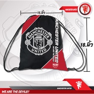 Multipurpose Bag Manchester United Mkp 01 Football Club Pattern Black