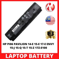 HP PI06 PAVILION 14-E 15-E 17-E ENVY 15-J 15-Q 15-T 15-Z 17Z-E100 LAPTOP BATTERY REPLACEMENT