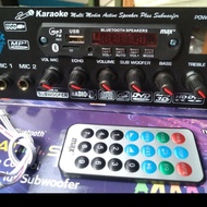 Kit Tone Control Stereo Mic Echo Subwoofer Plus Mp3 Bluetooth - Not Specified
