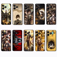 for Realme C21Y C25 C25Y C30 C30S C35 C51 C53 C55 C33 VS13 Zhongli Slim Black Border TPU Soft Case |