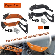 DUKE390 RC390 Duke250 RC250 Engine Guard For KTM DUKE 250 390 ADV RC 250 390 Engine Case Slider Cover Protector 2021 2020 2019 2018 2017