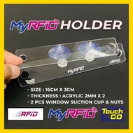 RFID HOLDER TOUCH N GO SMART TAG RFID HOLDER ACRYLIC