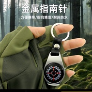 Metal Carabiner Outdoor Compass Keychain Hook Small Mini Compass Compass Portable Portable